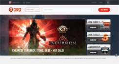 Desktop Screenshot of g2g.com